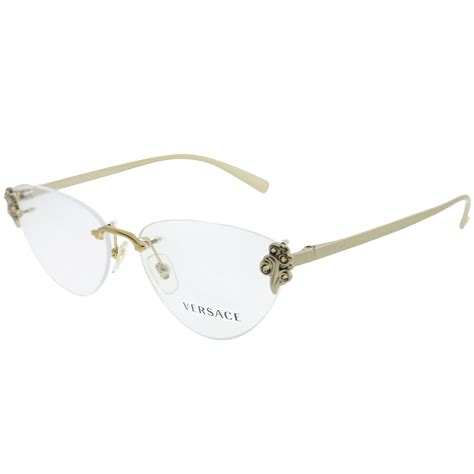 versace eye shirt|rimless Versace eyeglasses.